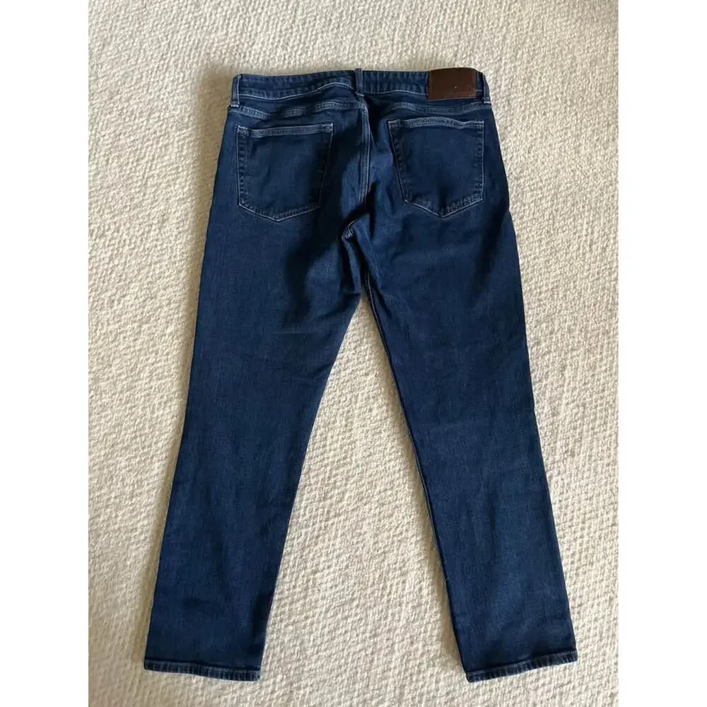 Vineyard Vines Men's Jeans 34x30 Dark Wash Rinse Classic Straight Leg